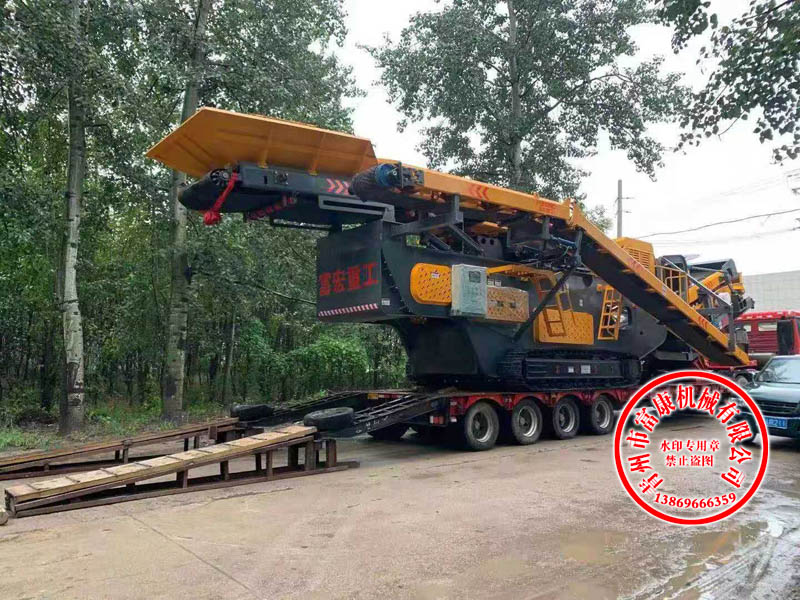 沖擊式制砂整型移動(dòng)破碎站廠家發(fā)貨